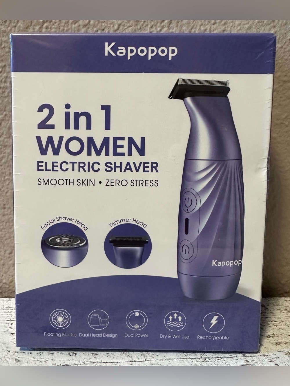 2 in 1 Women’s Electric Shaver - NIP